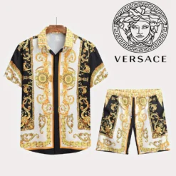 VERSACE Hawaiian Shirt & Short Limited Edition Summer 2025 LUX-CY+STK-02WJ7TCHE