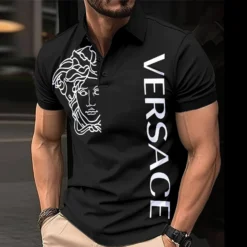 NEW Arrival VERSACE Premium POLO Shirt 2024 MRS-PO-1001J87K4DA4