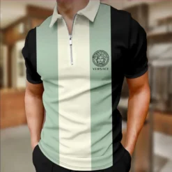 NEW Arrival VERSACE Premium Zip POLO Shirt 2024 MRS-ZPO-VS18126806