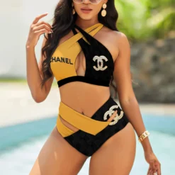 CHANEL Luxury Bikini 💖 Hot Summer 2025 LUX-YBIK2-000PCI21JAY