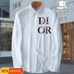 NEW Arrival CHRISTIAN DIOR Premium Long Sleeve Button Shirt MRS-CCY-CD1368916
