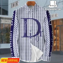 NEW Arrival CHRISTIAN DIOR Premium Long Sleeve Button Shirt MRS-CCY-CD1368909
