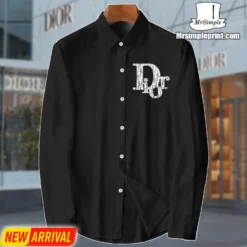 NEW Arrival CHRISTIAN DIOR Premium Long Sleeve Button Shirt MRS-CCY-CD1368921