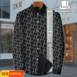 NEW Arrival CHRISTIAN DIOR Premium Long Sleeve Button Shirt MRS-CCY-CD1368902