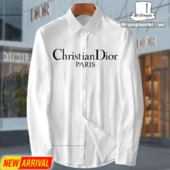 NEW Arrival CHRISTIAN DIOR Premium Long Sleeve Button Shirt MRS-CCY-CD1368924