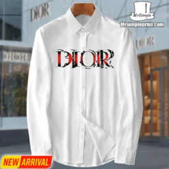 NEW Arrival CHRISTIAN DIOR Premium Long Sleeve Button Shirt MRS-CCY-CD1368926