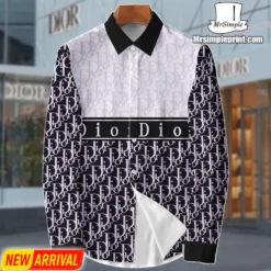 NEW Arrival CHRISTIAN DIOR Premium Long Sleeve Button Shirt MRS-CCY-CD1368907