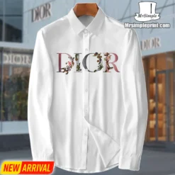 NEW Arrival CHRISTIAN DIOR Premium Long Sleeve Button Shirt MRS-CCY-CD1368918