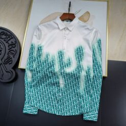 Premium Long Sleeve Button Shirt Dior 2024 - SHI-CCY0012