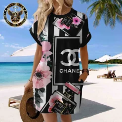 CHANEL Premium Short Sleeve Pocket Dress 💖 Summer 2024 LUX-CJX1-0000SCXTQZ2L
