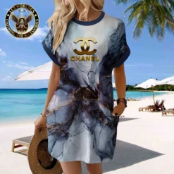 CHANEL Premium Short Sleeve Pocket Dress 💖 Summer 2024 LUX-CJX1-0000JNZ5J4FY