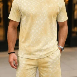 LOUIS VUITTON Limited Edition T-Shirt & Shorts Set  LUX-TX+STK-0DDXOCP6X