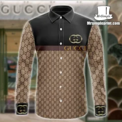 GUCCI Premium Long Sleeve Button Shirt MRS-CCY-GC261109