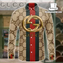 GUCCI Premium Long Sleeve Button Shirt MRS-CCY-GC261101