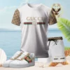 [NEW] Premium GUCCI Unisex Set T-Shirt & Short x AF1 Sneaker 2025 LUX-TX+STK+F40-GC136901