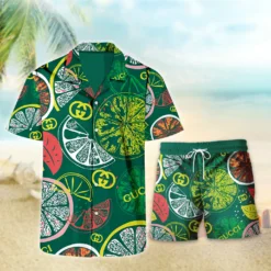 [LIMITED] GUCCI Luxury Hawaii Shirt & Short Summer 2025 LUX-CY-STK-0000MJG0G67O