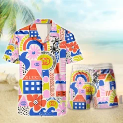 [LIMITED] GUCCI Luxury Hawaii Shirt & Short Summer 2025 LUX-CY-STK-0000JRN0MLHB