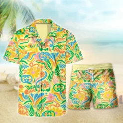 [LIMITED] GUCCI Luxury Hawaii Shirt & Short Summer 2025 LUX-CY-STK-0000FNWYMYQO