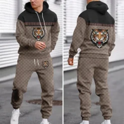 GUCCI Premium Hoodie Pants Set 2025 LUX-AF+DK-0BXIIHZK