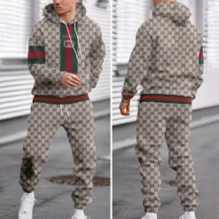 GUCCI Premium Hoodie Pants Set 2025 LUX-AF+DK-GKIOKHLW