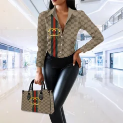 Limited Edition GUCCI Casual Shirt & Handbag For WOMEN – MRS-CCY-SET368