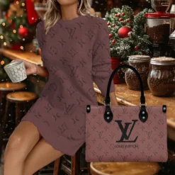 LOUIS VUITTON Sweater Dress Match Luxury Handbag LUX-MLQ+F73-TJY2FNTG