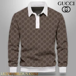 GUCCI Premium Long Sleeve Polo Shirt 2025 LUX-YVWYB-HUYP5FEO