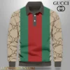 GUCCI Premium Long Sleeve Polo Shirt 2025 LUX-YVWYB-CILAFCEQ