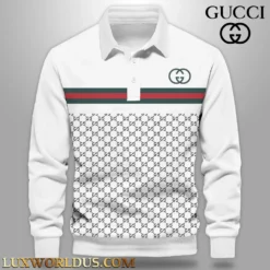 GUCCI Premium Long Sleeve Polo Shirt 2025 LUX-YVWYB-MGGO5IP9