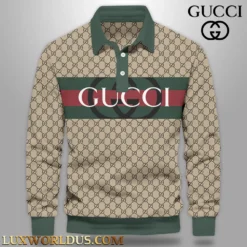 GUCCI Premium Long Sleeve Polo Shirt 2025 LUX-YVWYB-DBQJ4P4S