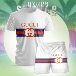 HOT SUMMER 2025 - GUCCI Premium T-Shirt & Short LUX-TX-STK-VS0006BTI1VAD