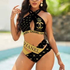CHANEL Luxury Bikini 💖 Hot Summer 2025 LUX-YBIK2-000HEAXEBUM