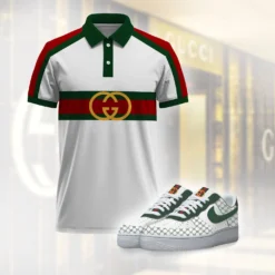 [LIMITED] GUCCI Luxury Polo Shirt x AF1 Sneaker 2025 LUX-TX+STK+F40-VS00K1ZZ3BNF