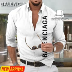 [NEW] Premium BALENCIAGA Long Sleeve Button Shirt MRS- CCY-0000AQYYWINK