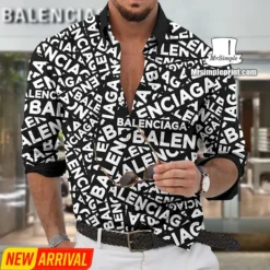 [NEW] Premium BALENCIAGA Long Sleeve Button Shirt MRS- CCY-0000T0AGUO7Q