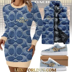 COACH Limited Edition Sweater Dress Set 2025 LUX-MLQ+C290+F40-0OKTBOYUV
