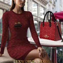 COACH Premium Sweater Dress Match Luxury Handbag 2025 LUX-MLQ+F73-0ADJQ5COM