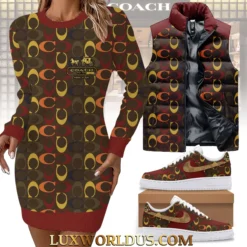 COACH Limited Edition Sweater Dress Set 2025 LUX-MLQ+C290+F40-0X4CD16H5