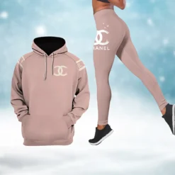 CHANEL Premium New HOTTEST Hoodie & Leggings Set For WOMEN 2025 MRS-AF+DDK-13112304
