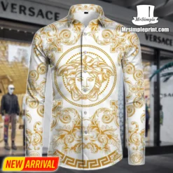 VERSACE Premium Long Sleeve Button Shirt For Men MRS-CCY-231105