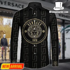 VERSACE Premium Long Sleeve Button Shirt For Men MRS-CCY-231104