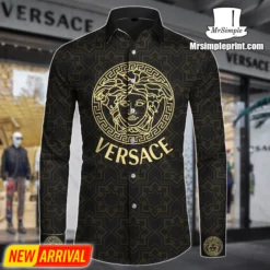 VERSACE Premium Long Sleeve Button Shirt For Men MRS-CCY-231101