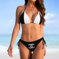 CHANEL Luxury Two-pieces Bikini 💖 Hot Summer 2025 LUX-YBIK2-MOZ8IHM6