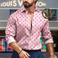 Premium LOUIS VUITTON Long Sleeve Button Shirt LUX-CCY-LV0002FK6HI8I