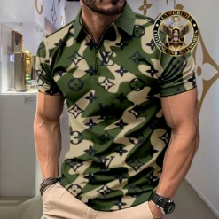 [NEW] Premium LOUIS VUITTON Luxury ZIP Polo Shirt 2024 LUX-ZPO-0005Y2PZ9CD