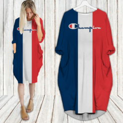 Champion batwing pocket dress clothing clothes outfit for women hot 2024-UPT-ZO-PM005741