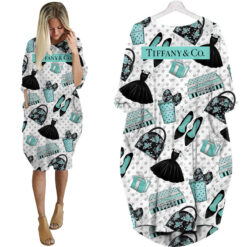 Tiffany & co. fashion batwing pocket dress luxury brand clothing clothes outfit for women hot 2024-UPT-ZO-PM01258653