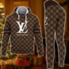 Louis Vuitton New HOTTEST Hoodie & Leggings Set For WOMEN 2025 MRS-AF+DDK-HOT00035