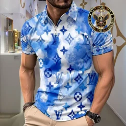 [NEW] Premium LOUIS VUITTON Luxury ZIP Polo Shirt 2024 LUX-ZPO-000FFKEOPOV