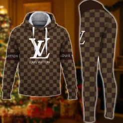 Louis Vuitton New HOTTEST Hoodie & Leggings Set For WOMEN 2025 MRS-AF+DDK-HOT00035